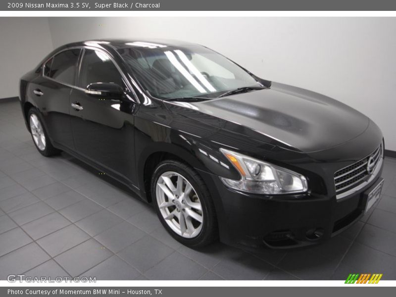 Super Black / Charcoal 2009 Nissan Maxima 3.5 SV