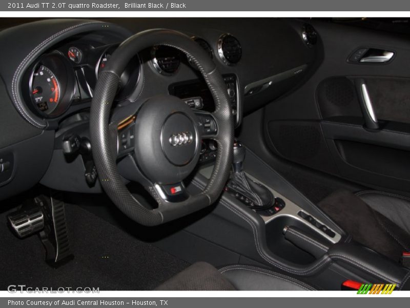 Brilliant Black / Black 2011 Audi TT 2.0T quattro Roadster