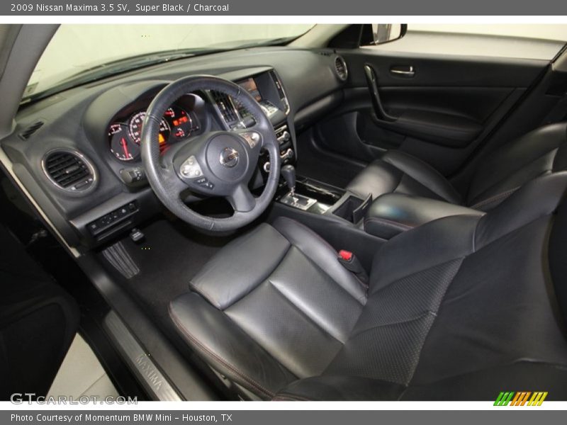 Super Black / Charcoal 2009 Nissan Maxima 3.5 SV