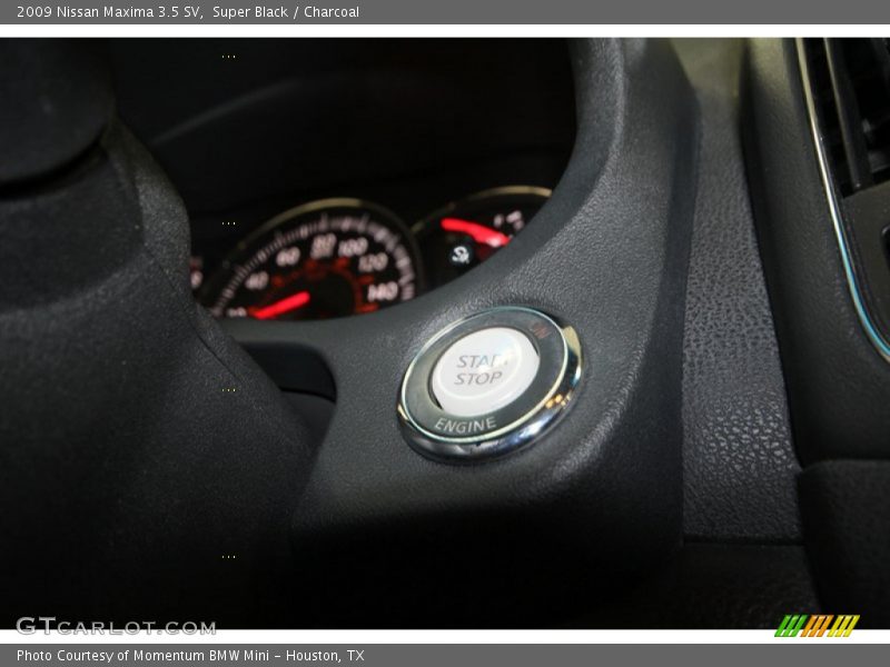 Super Black / Charcoal 2009 Nissan Maxima 3.5 SV