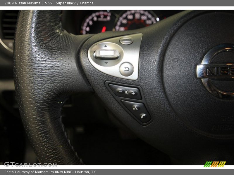 Super Black / Charcoal 2009 Nissan Maxima 3.5 SV