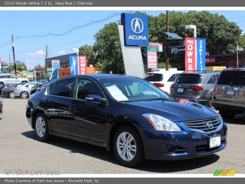 Navy Blue / Charcoal 2010 Nissan Altima 2.5 SL