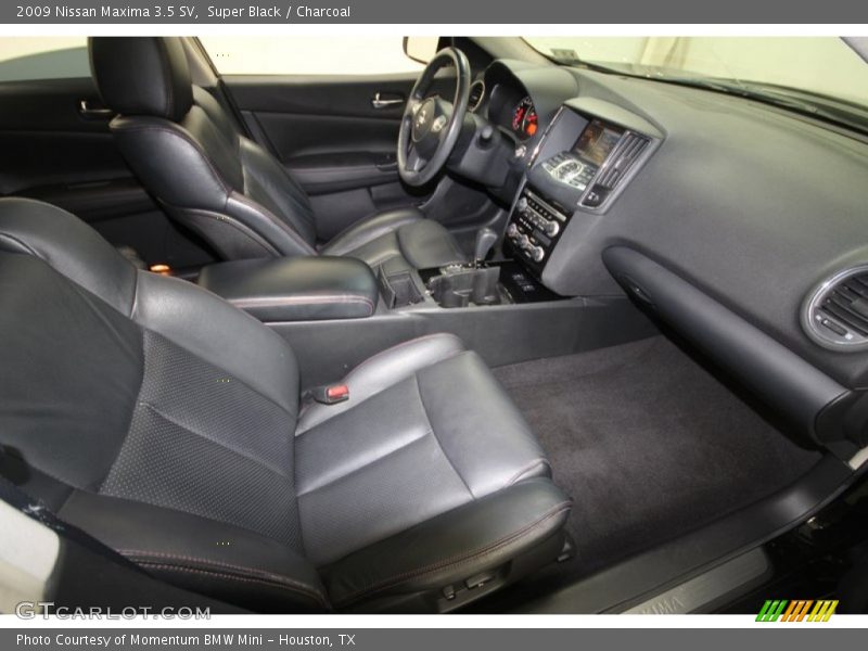 Super Black / Charcoal 2009 Nissan Maxima 3.5 SV