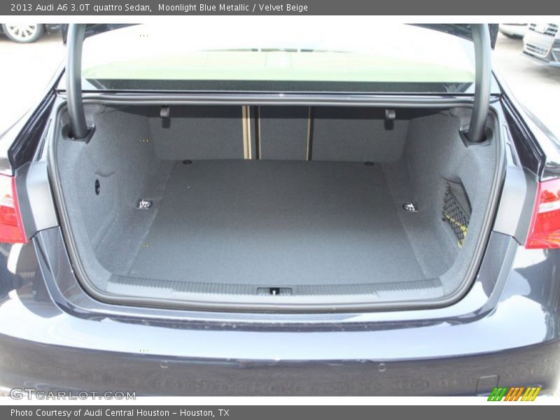 Moonlight Blue Metallic / Velvet Beige 2013 Audi A6 3.0T quattro Sedan