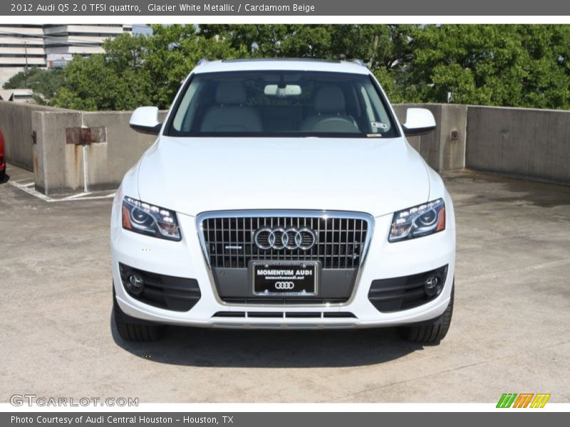 Glacier White Metallic / Cardamom Beige 2012 Audi Q5 2.0 TFSI quattro