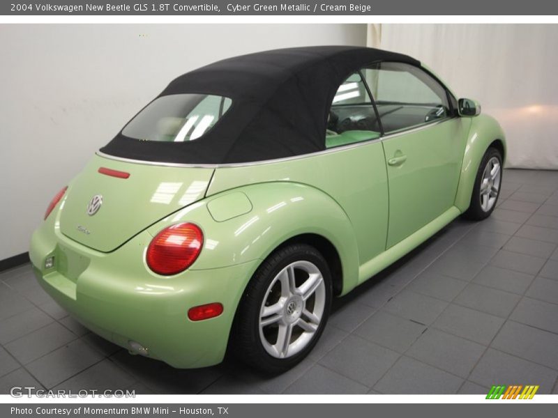 Cyber Green Metallic / Cream Beige 2004 Volkswagen New Beetle GLS 1.8T Convertible