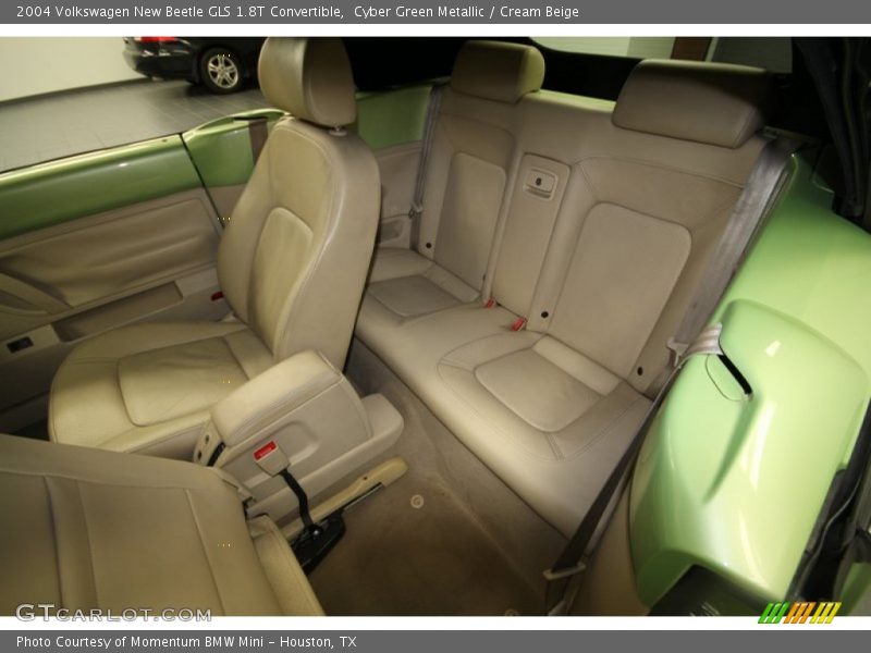 Cyber Green Metallic / Cream Beige 2004 Volkswagen New Beetle GLS 1.8T Convertible