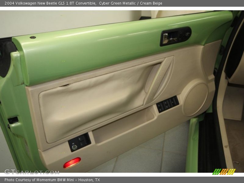 Cyber Green Metallic / Cream Beige 2004 Volkswagen New Beetle GLS 1.8T Convertible