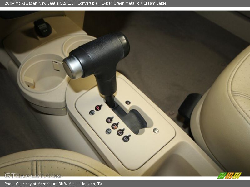 Cyber Green Metallic / Cream Beige 2004 Volkswagen New Beetle GLS 1.8T Convertible