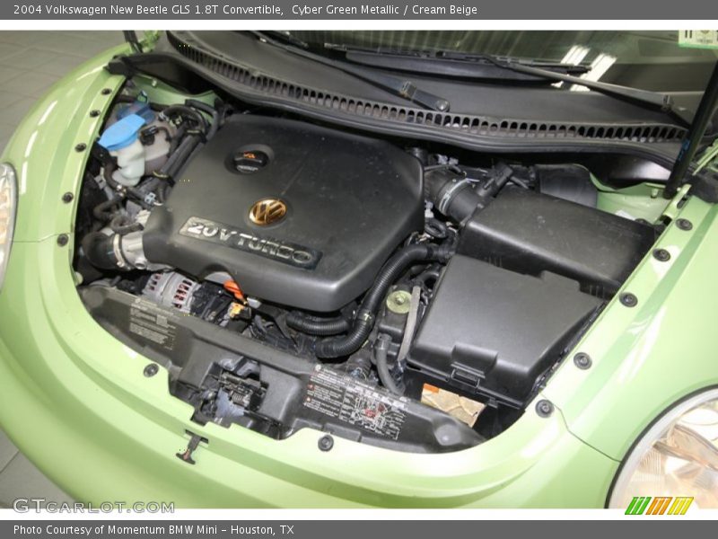 Cyber Green Metallic / Cream Beige 2004 Volkswagen New Beetle GLS 1.8T Convertible