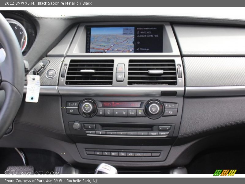 Controls of 2012 X5 M 