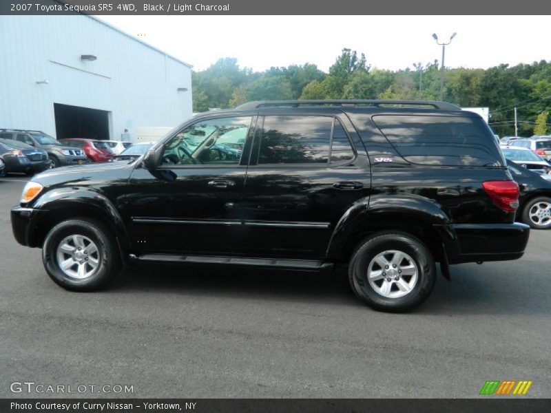 Black / Light Charcoal 2007 Toyota Sequoia SR5 4WD