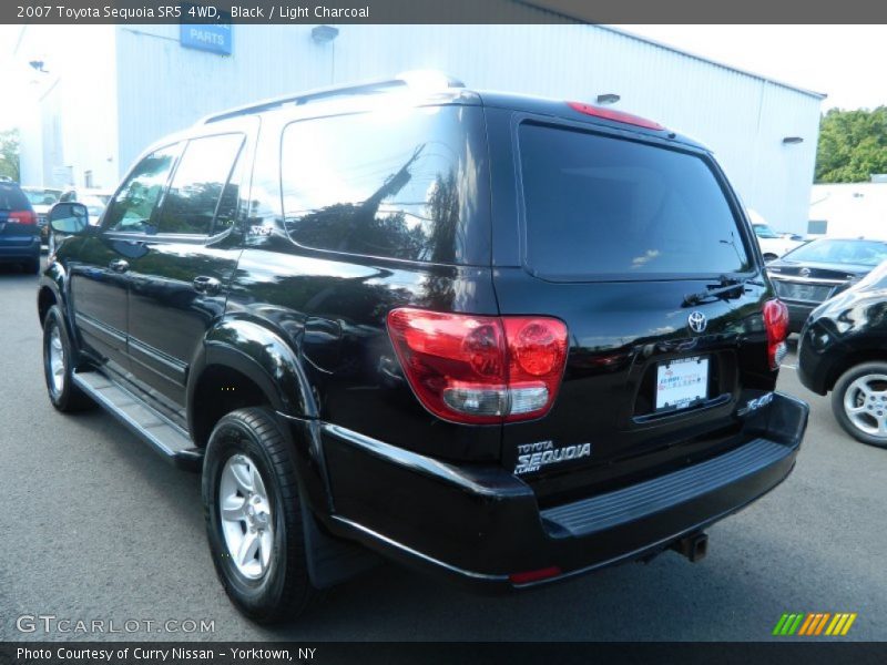 Black / Light Charcoal 2007 Toyota Sequoia SR5 4WD