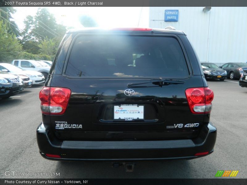 Black / Light Charcoal 2007 Toyota Sequoia SR5 4WD