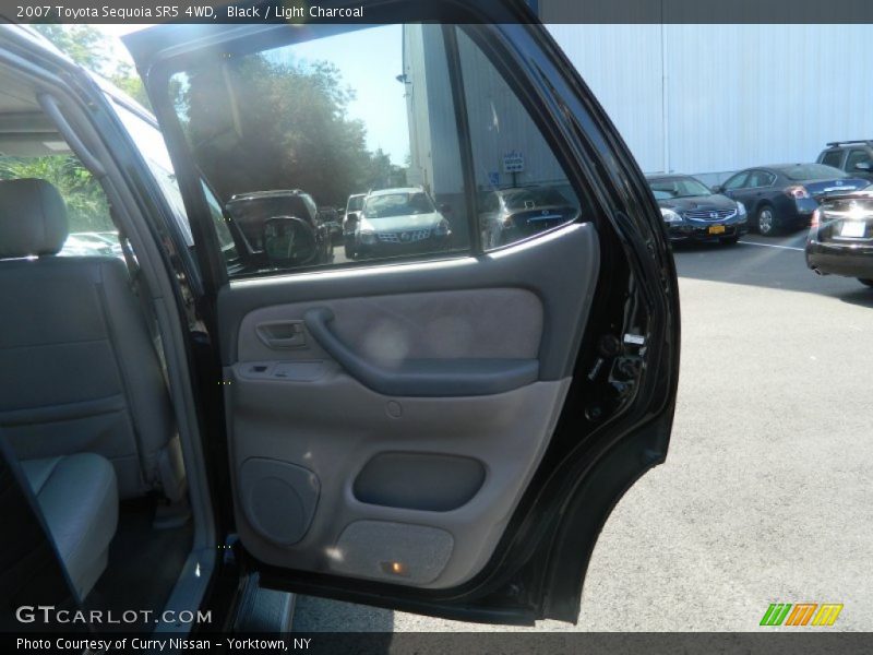 Black / Light Charcoal 2007 Toyota Sequoia SR5 4WD