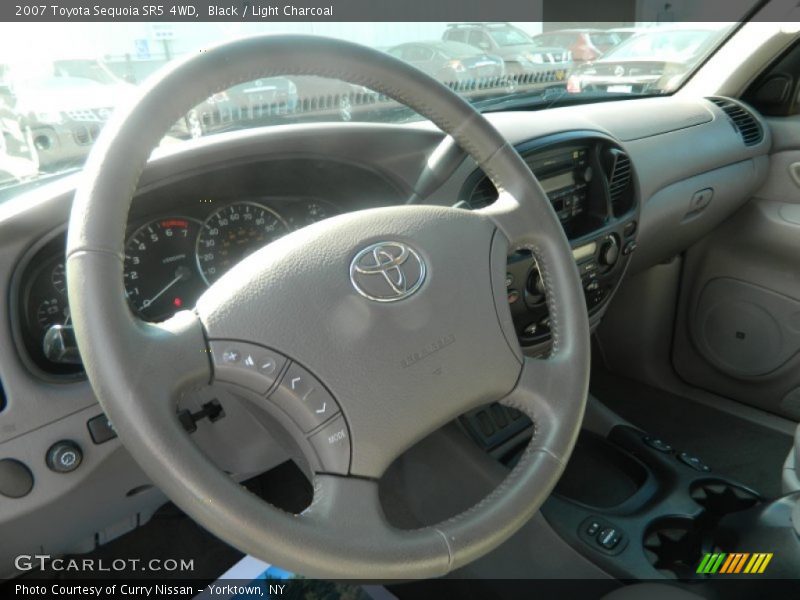 Black / Light Charcoal 2007 Toyota Sequoia SR5 4WD