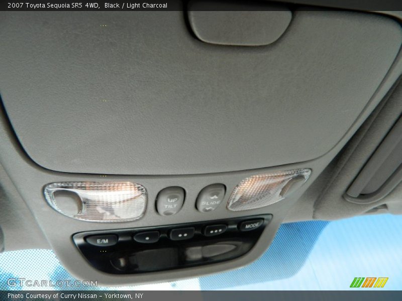 Black / Light Charcoal 2007 Toyota Sequoia SR5 4WD