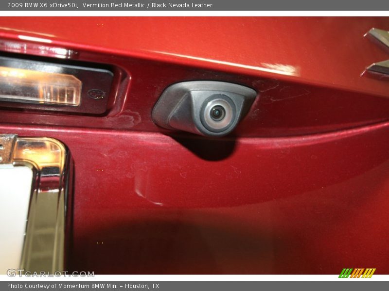 Vermilion Red Metallic / Black Nevada Leather 2009 BMW X6 xDrive50i
