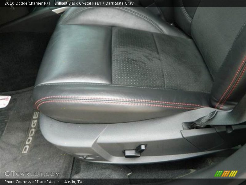 Brilliant Black Crystal Pearl / Dark Slate Gray 2010 Dodge Charger R/T