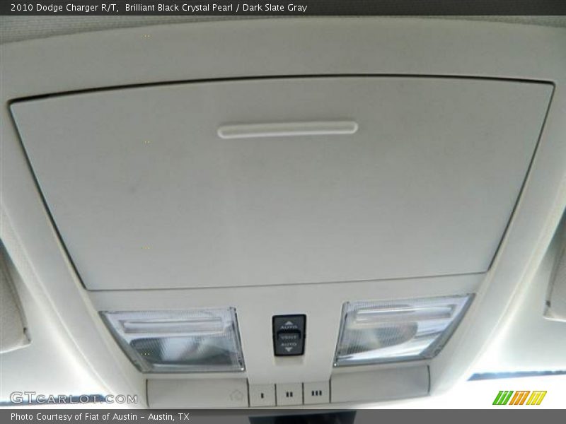 Brilliant Black Crystal Pearl / Dark Slate Gray 2010 Dodge Charger R/T