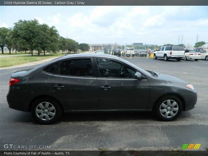 Carbon Gray / Gray 2009 Hyundai Elantra SE Sedan