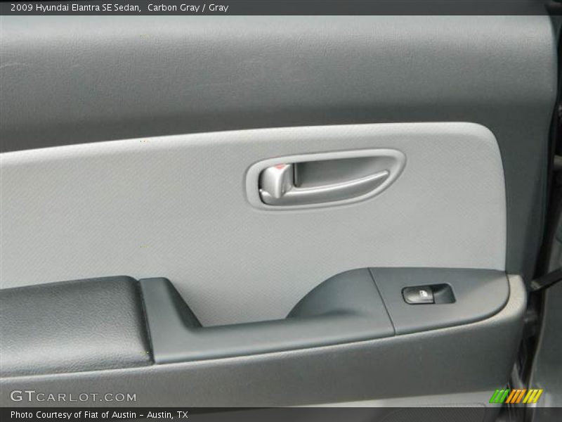 Carbon Gray / Gray 2009 Hyundai Elantra SE Sedan