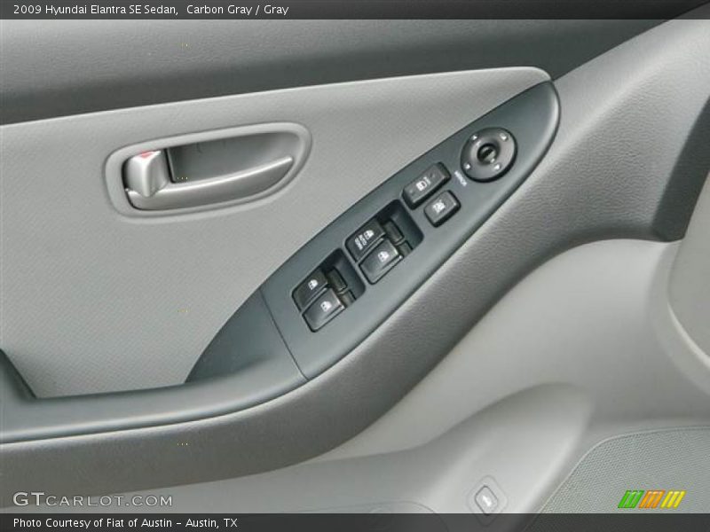 Carbon Gray / Gray 2009 Hyundai Elantra SE Sedan