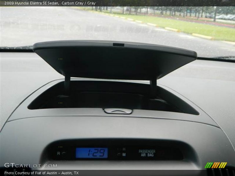 Carbon Gray / Gray 2009 Hyundai Elantra SE Sedan