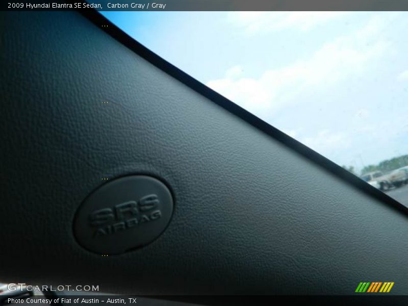 Carbon Gray / Gray 2009 Hyundai Elantra SE Sedan