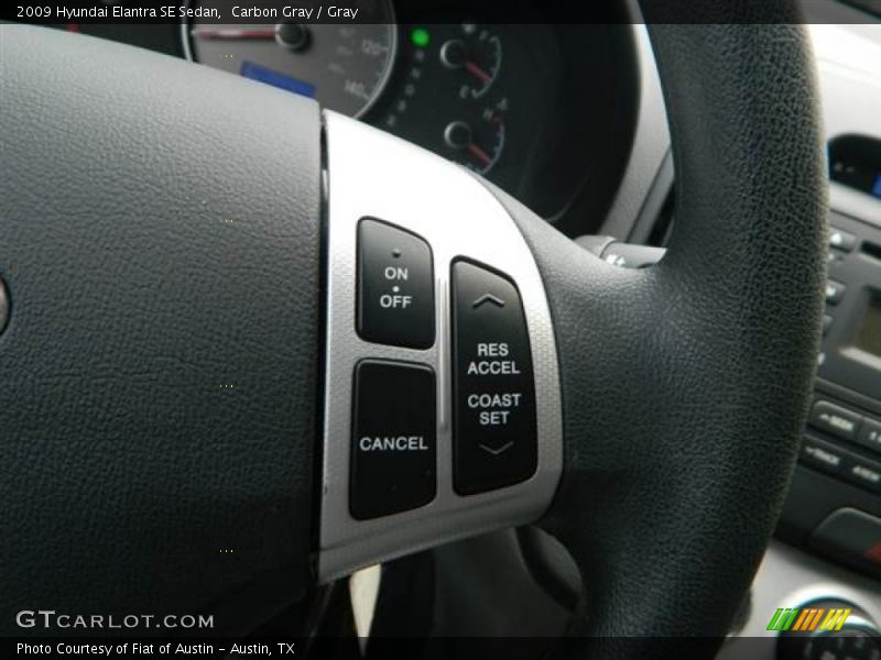 Carbon Gray / Gray 2009 Hyundai Elantra SE Sedan