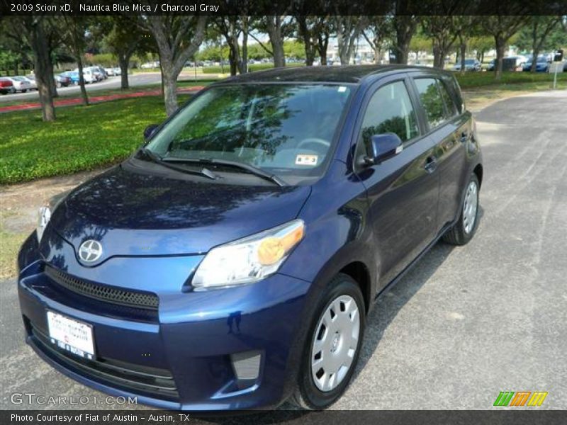 Nautica Blue Mica / Charcoal Gray 2009 Scion xD