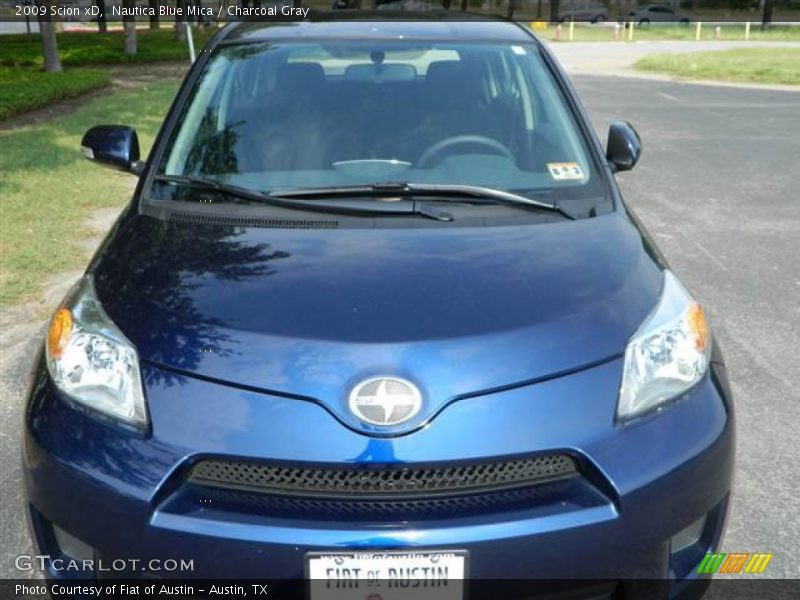 Nautica Blue Mica / Charcoal Gray 2009 Scion xD