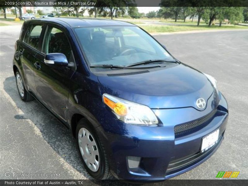 Nautica Blue Mica / Charcoal Gray 2009 Scion xD