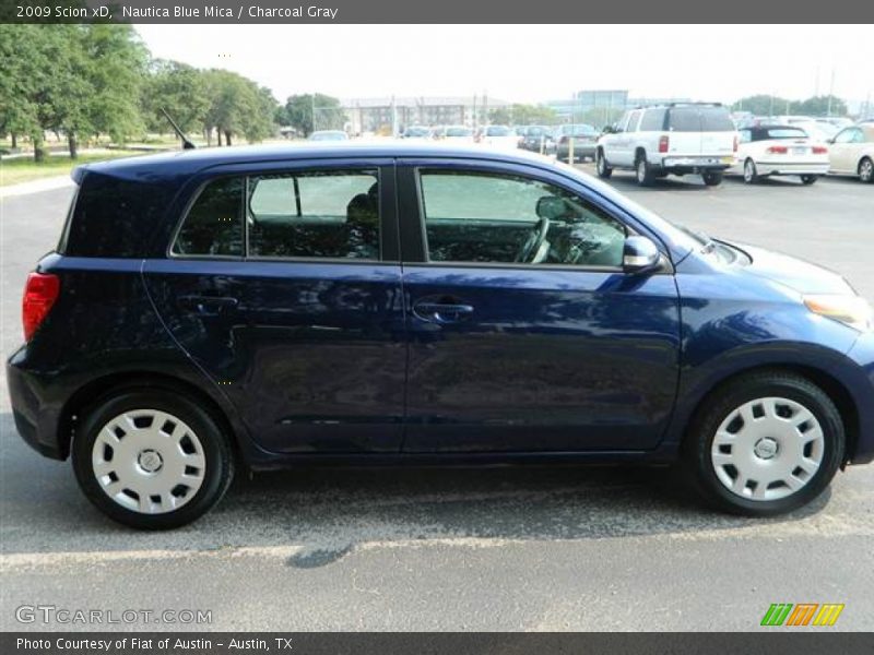 Nautica Blue Mica / Charcoal Gray 2009 Scion xD