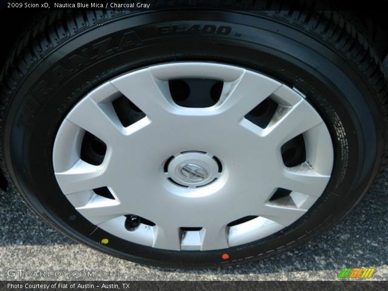 Nautica Blue Mica / Charcoal Gray 2009 Scion xD