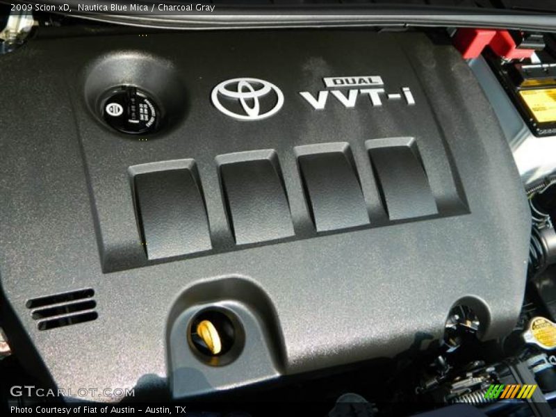 Nautica Blue Mica / Charcoal Gray 2009 Scion xD