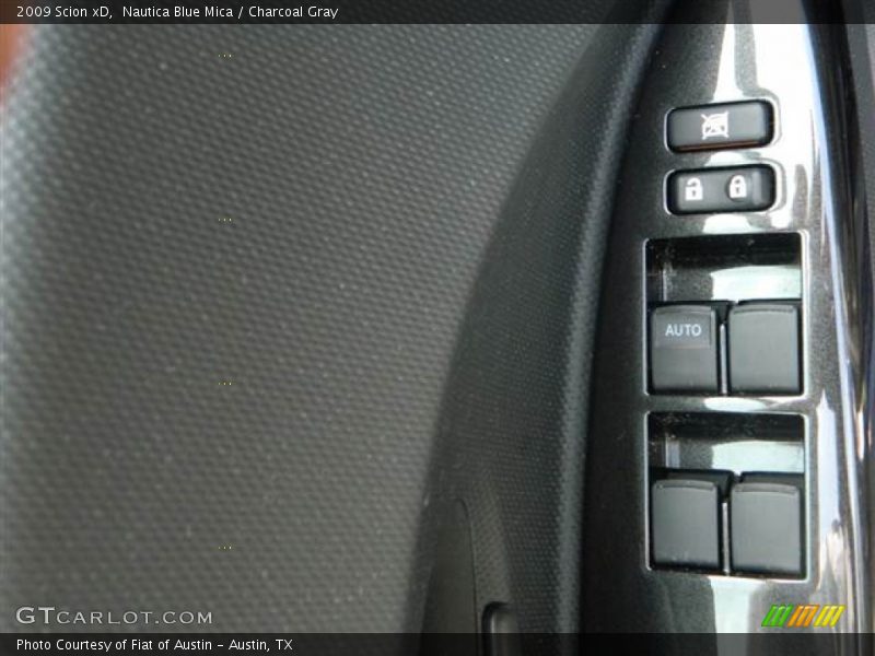 Nautica Blue Mica / Charcoal Gray 2009 Scion xD