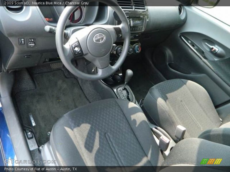 Nautica Blue Mica / Charcoal Gray 2009 Scion xD