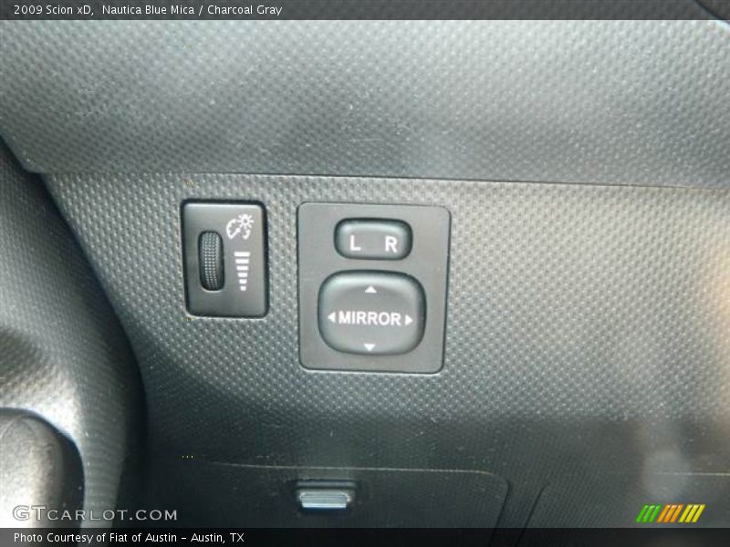 Nautica Blue Mica / Charcoal Gray 2009 Scion xD