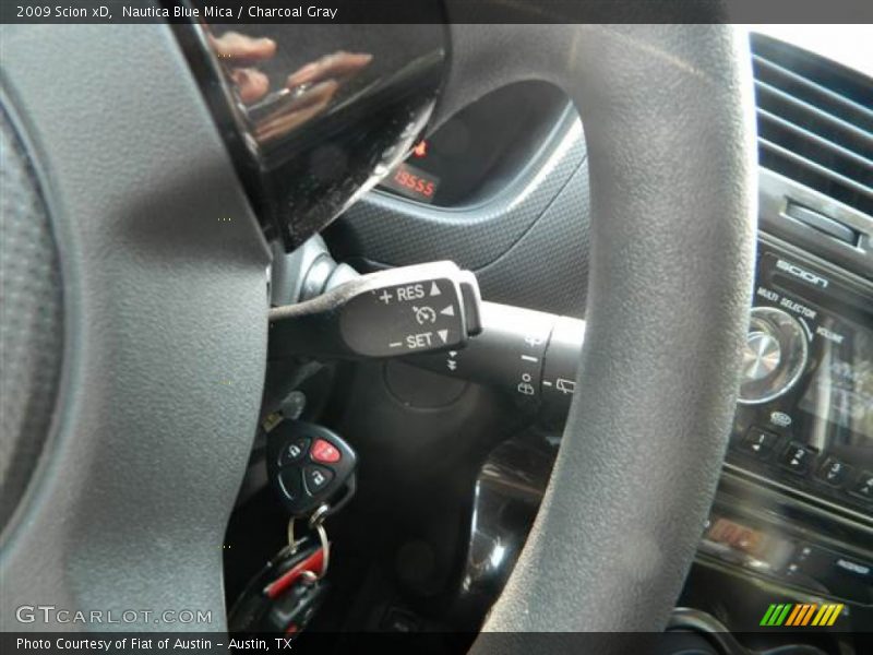 Nautica Blue Mica / Charcoal Gray 2009 Scion xD