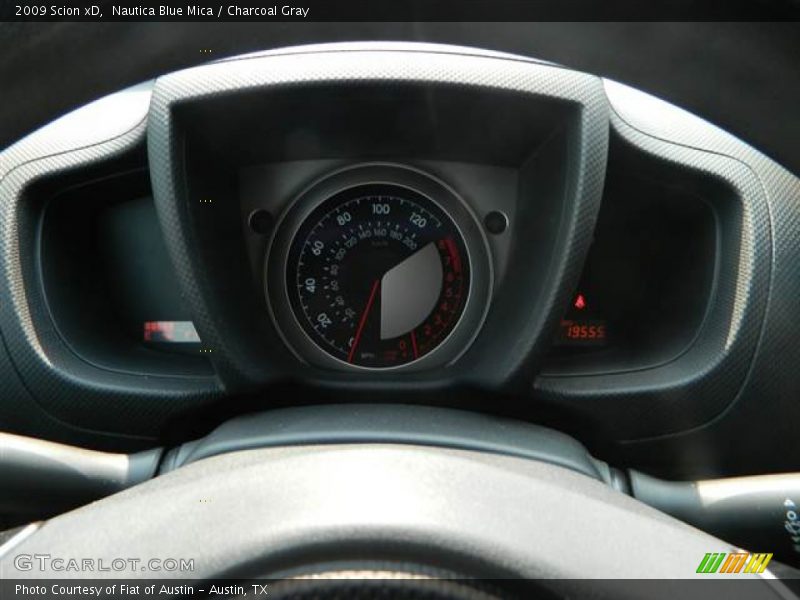 Nautica Blue Mica / Charcoal Gray 2009 Scion xD