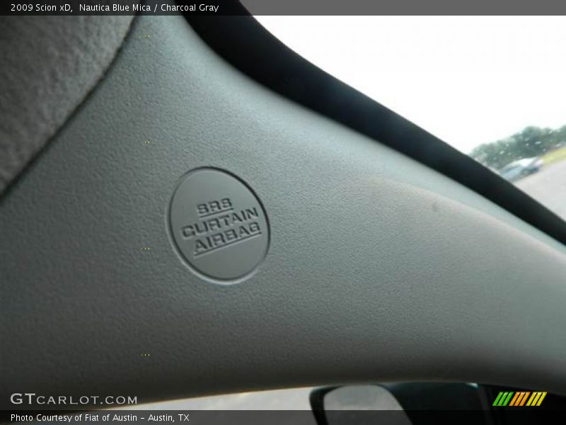 Nautica Blue Mica / Charcoal Gray 2009 Scion xD