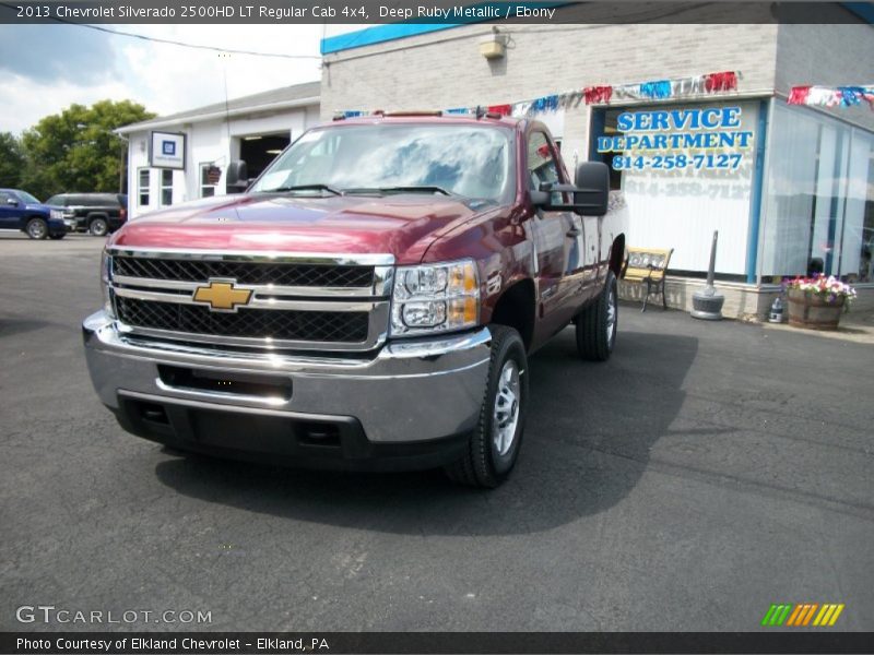 Deep Ruby Metallic / Ebony 2013 Chevrolet Silverado 2500HD LT Regular Cab 4x4
