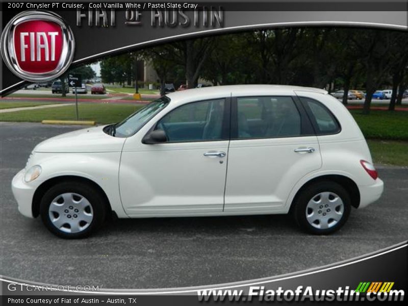 Cool Vanilla White / Pastel Slate Gray 2007 Chrysler PT Cruiser