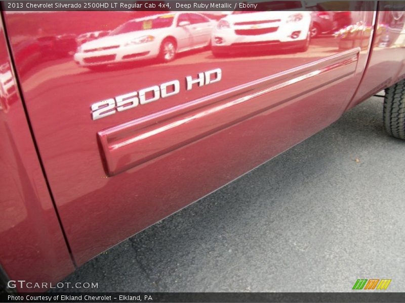 Deep Ruby Metallic / Ebony 2013 Chevrolet Silverado 2500HD LT Regular Cab 4x4
