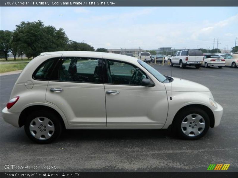 Cool Vanilla White / Pastel Slate Gray 2007 Chrysler PT Cruiser
