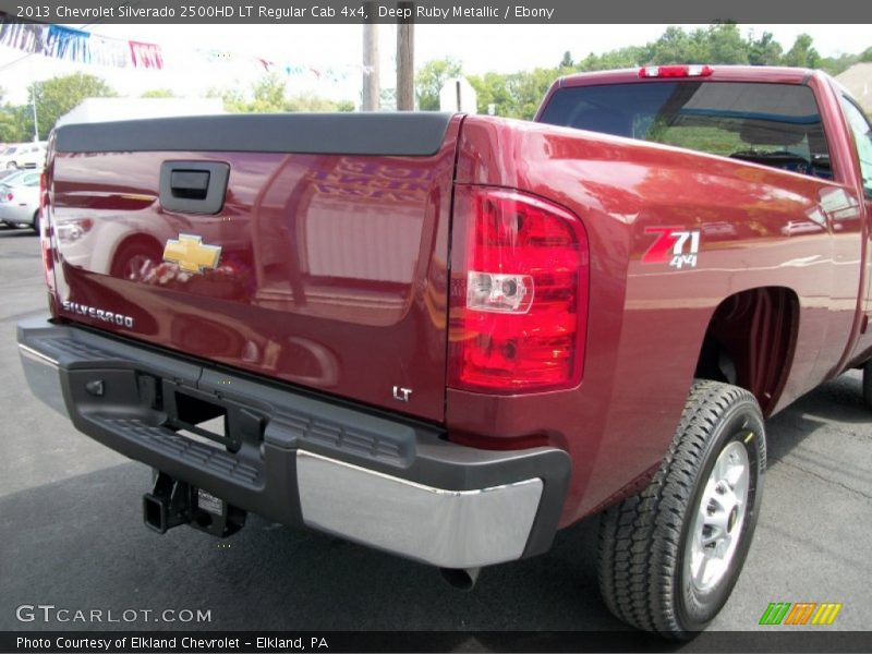 Deep Ruby Metallic / Ebony 2013 Chevrolet Silverado 2500HD LT Regular Cab 4x4
