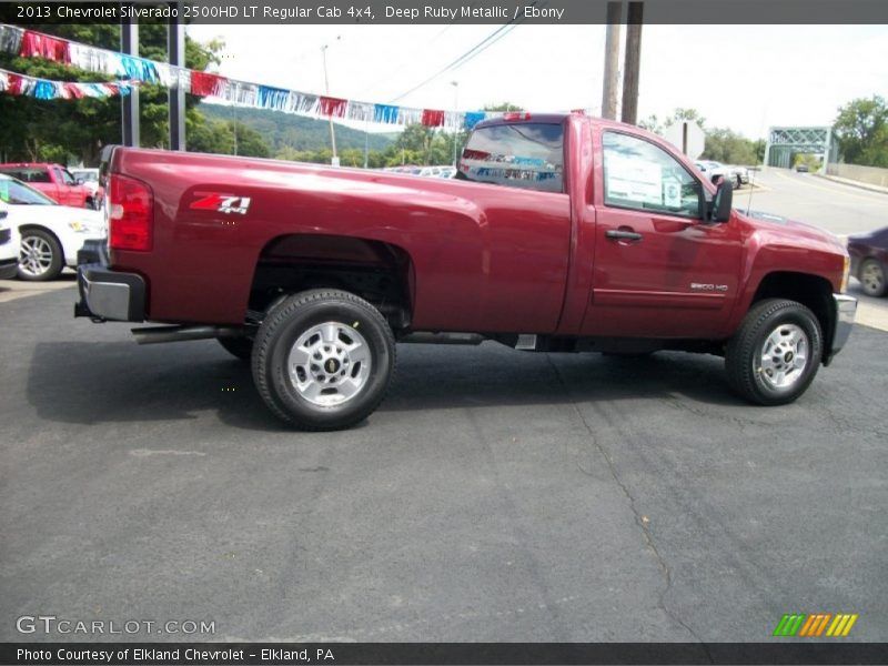  2013 Silverado 2500HD LT Regular Cab 4x4 Deep Ruby Metallic