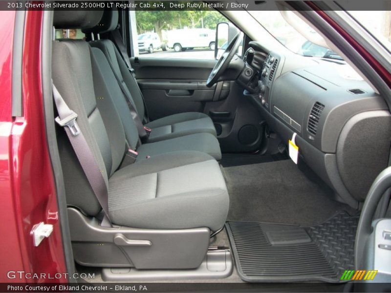 Front Seat of 2013 Silverado 2500HD LT Regular Cab 4x4