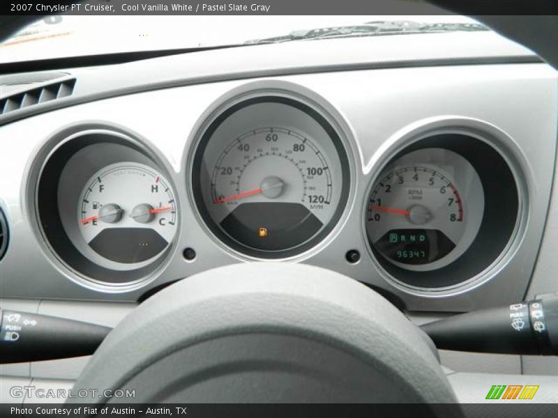 Cool Vanilla White / Pastel Slate Gray 2007 Chrysler PT Cruiser